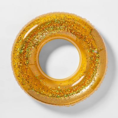 Gold Glitter Swim Tube