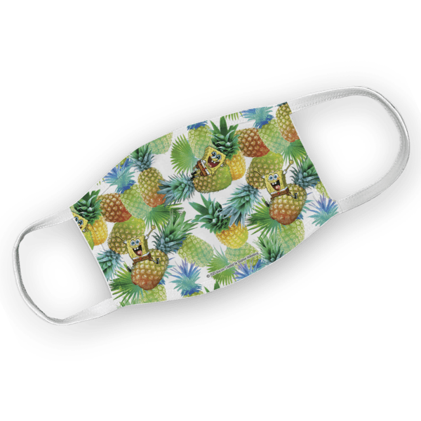 SpongeBob SquarePants Pineapple Washable Face Mask