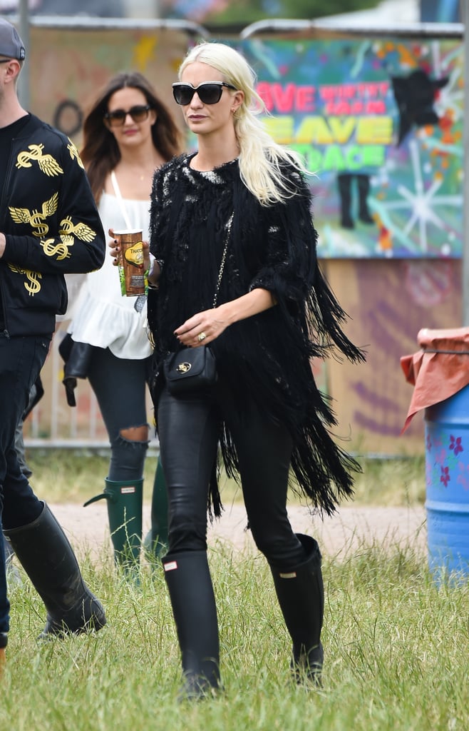 Poppy Delevingne at Glastonbury 2015