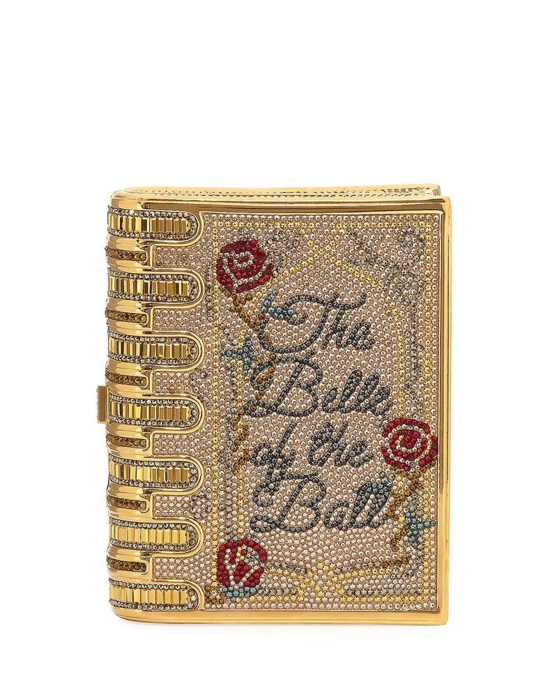 Judith Leiber Couture Disney's Beauty and the Beast Book Clutch Bag