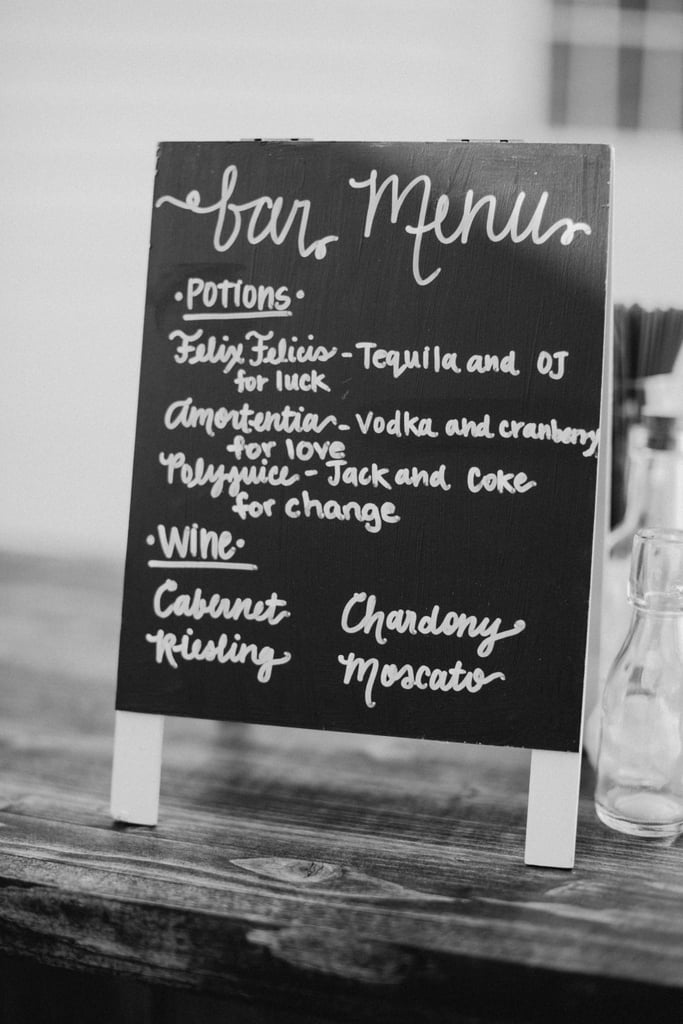 Backyard Harry Potter Wedding