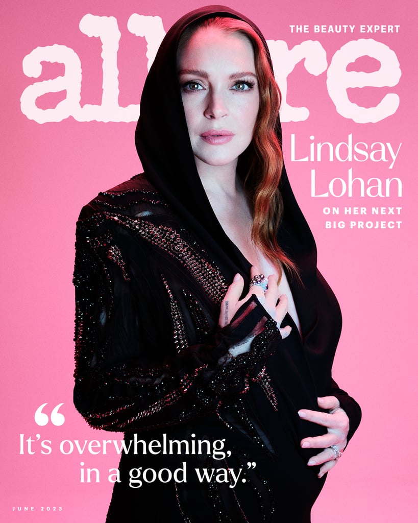 Lindsay Lohan Covers Allure's June Issue
