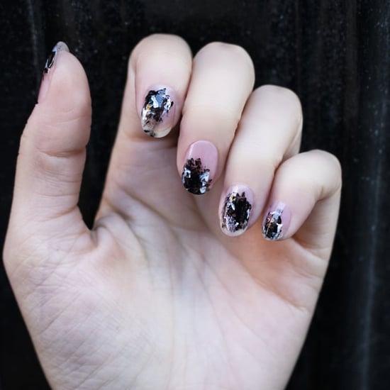 How to Create Cobweb Nail Art