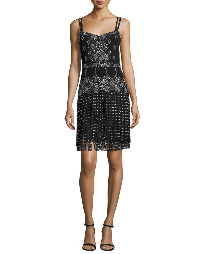 French Connection Embellished Sleeveless Dress
