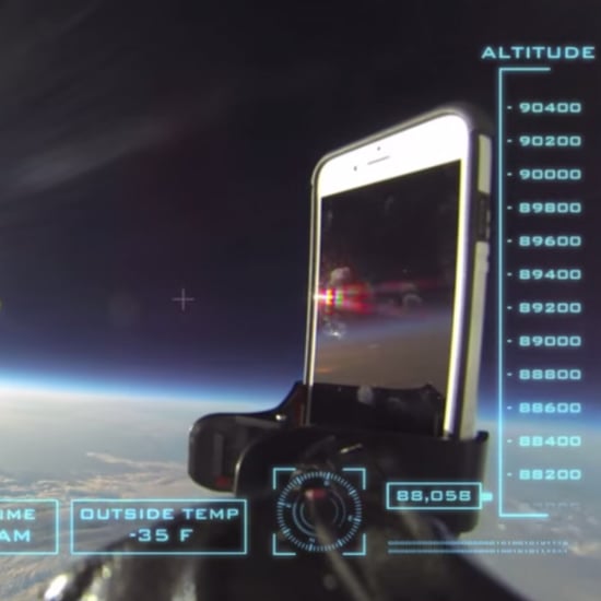 iPhone Dropped From Space