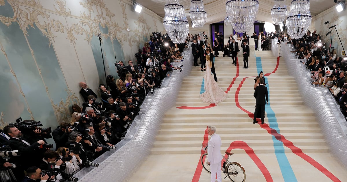 Why Is the Met Gala Carpet Lined With WaterBottle Hedges and Chandeliers? Flipboard