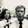 Tessa Thompson and Chris Hemsworth Suit Up in These On-Set Photos From the Men in Black Spinoff