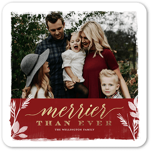 Brushed Boundary Holiday Card from tinyprints ($1-$3 per card)