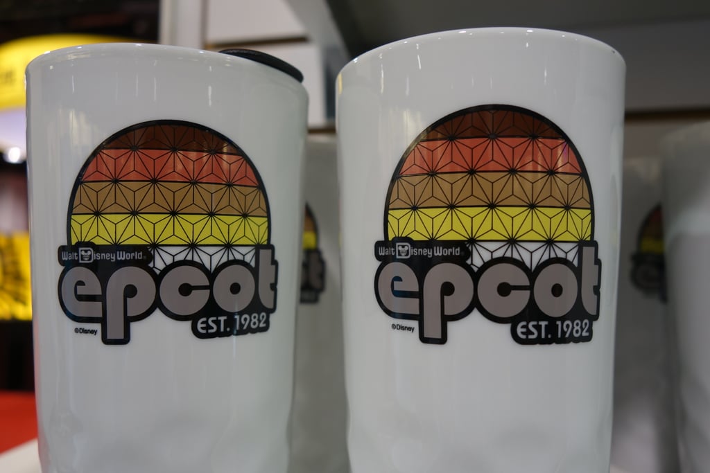 Even the colors of the 35th anniversary logo were delightfully vintage, as seen on these incredible coffee tumblers.