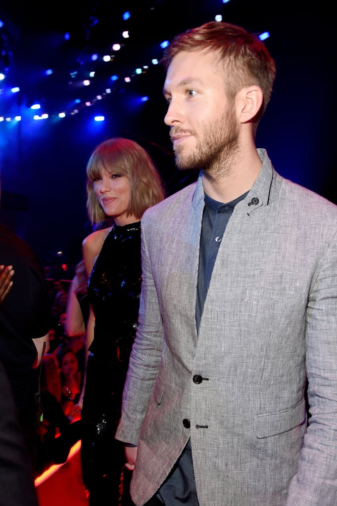 Taylor Swift and Calvin Harris at iHeartRadio Awards 2016