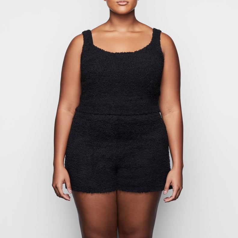 SKIMS Cozy Knit Tank in Onyx S/M Size M - $75 New With Tags - From Matilda