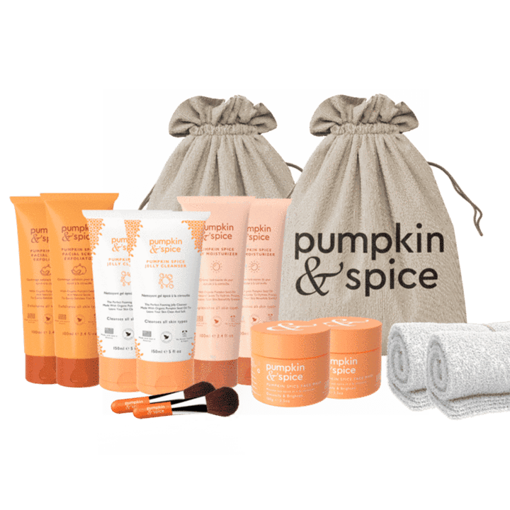 Pumpkin and Spice Ultimate Skin-Care Day Bundle