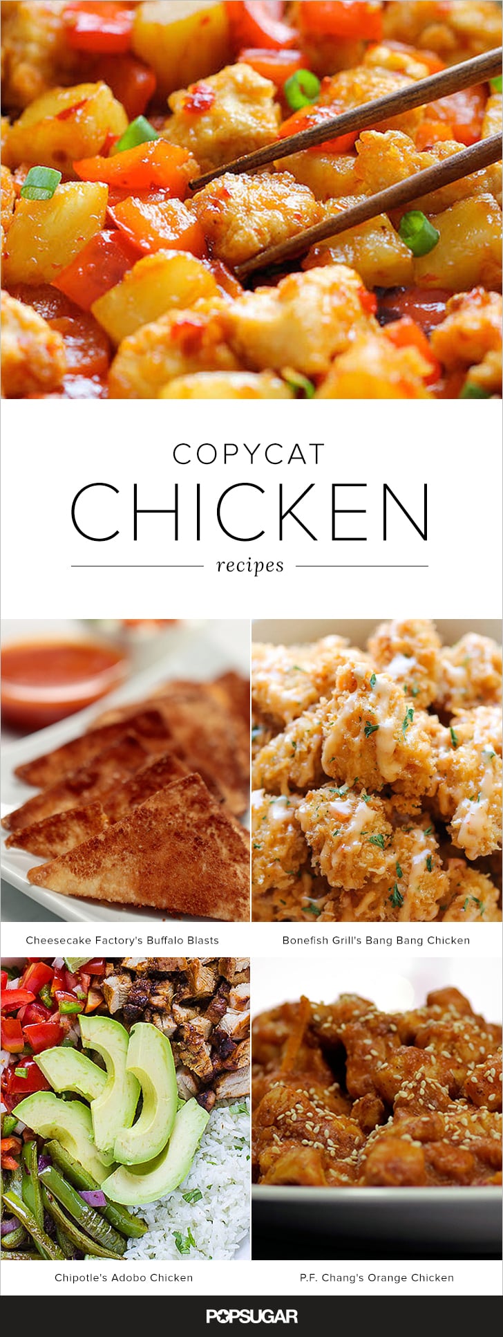 Restaurant Copycat Chicken Recipes