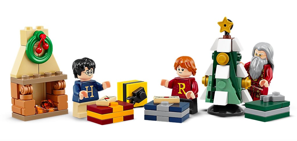 Harry, Ron, and Dumbledore Minifigures