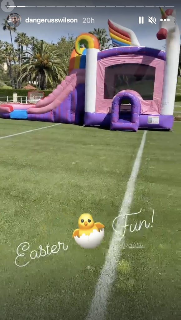 Ciara and Russell Wilson Celebrate Win's First Easter: Video