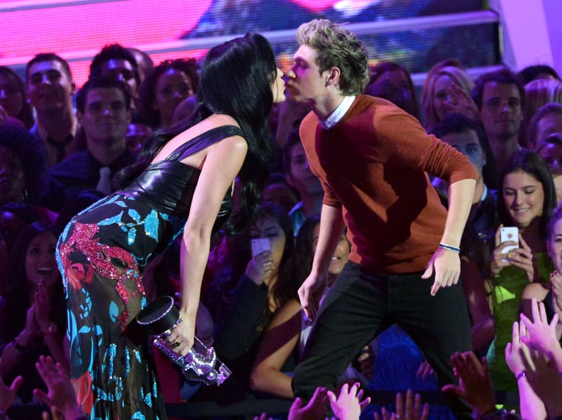 2012: Katy Kissed One Direction and Made Us Eternally Jealous