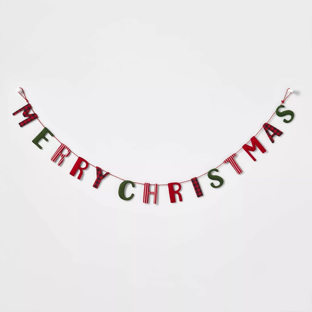Merry Christmas Garland | Best Target Christmas Decorations 2020 ...