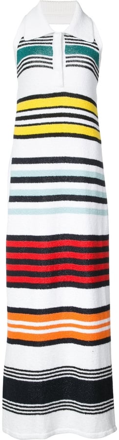 Rosie Assoulin Striped Halter Dress