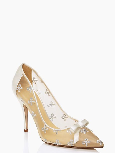 Kate Spade New York Lisa Bow Sheer Heels ($119, originally $328)