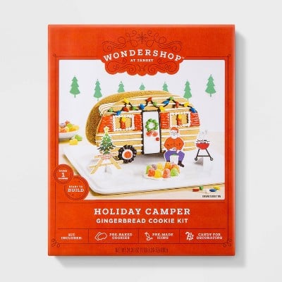 Holiday Camper Gingerbread Kit