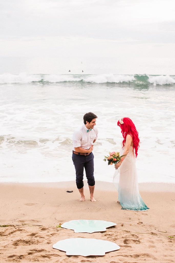 Hipster Little Mermaid Wedding