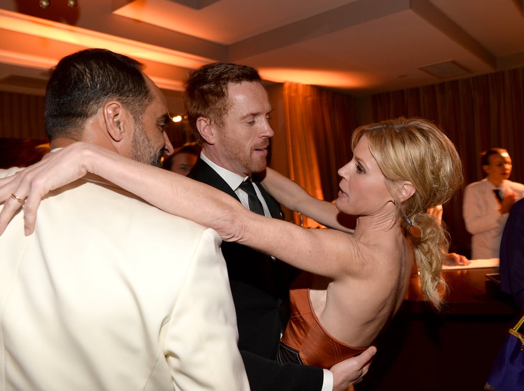 Julie Bowen cozied up to Navid Negahban and Damian Lewis.