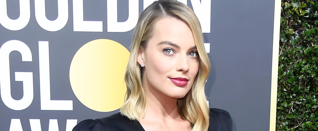 Margot Robbie Hair and Makeup at the 2018 Golden Globes