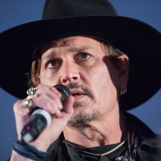Johnny Depp Talks About Donald Trump at Glastonbury 2017