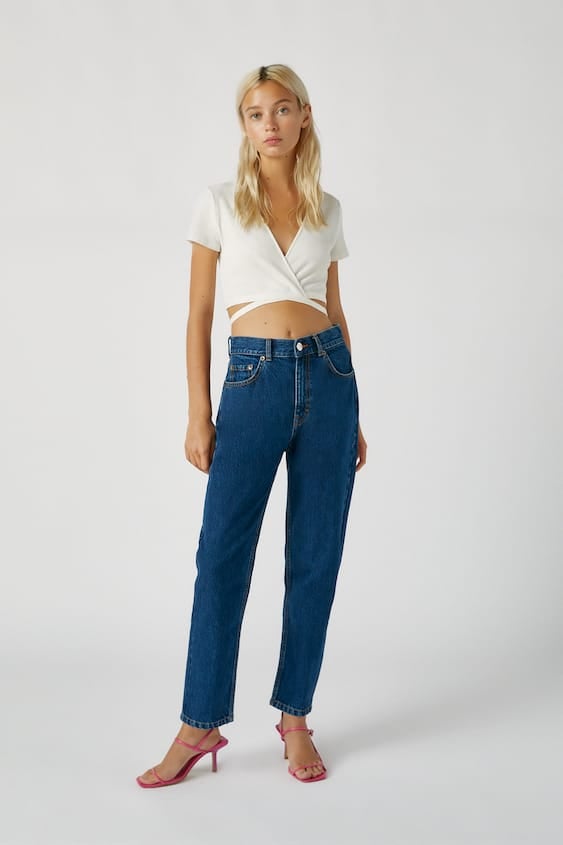 pull&bear Basic Mom Jeans