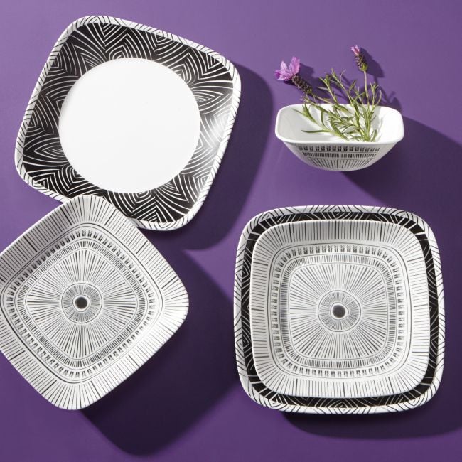 Corelle® Style Imani Square 18-Piece Dinnerware Set