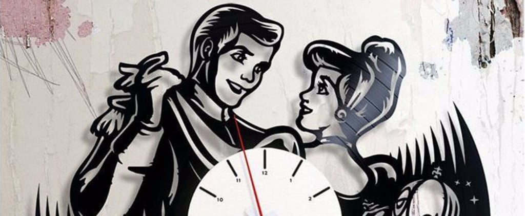 Vinyl Disney Clocks on Etsy