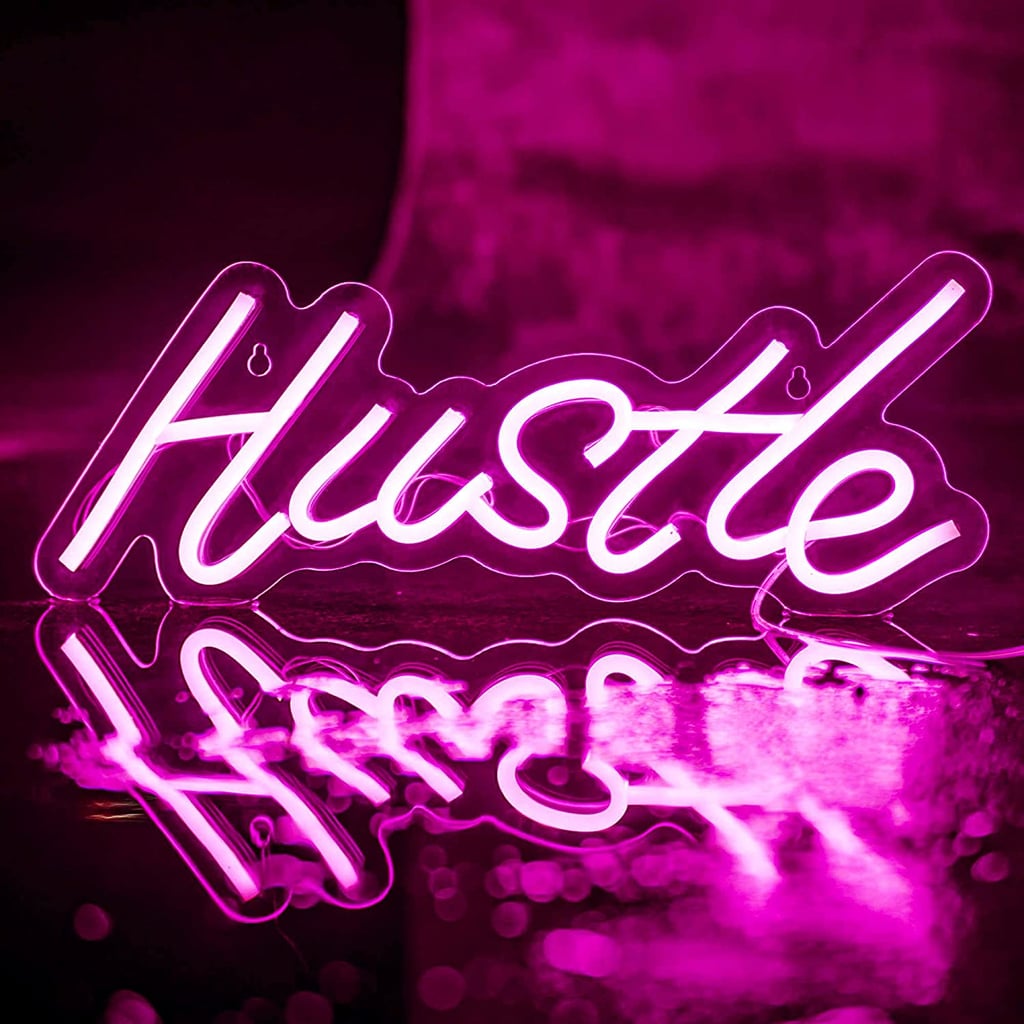 Hustle Neon Sign