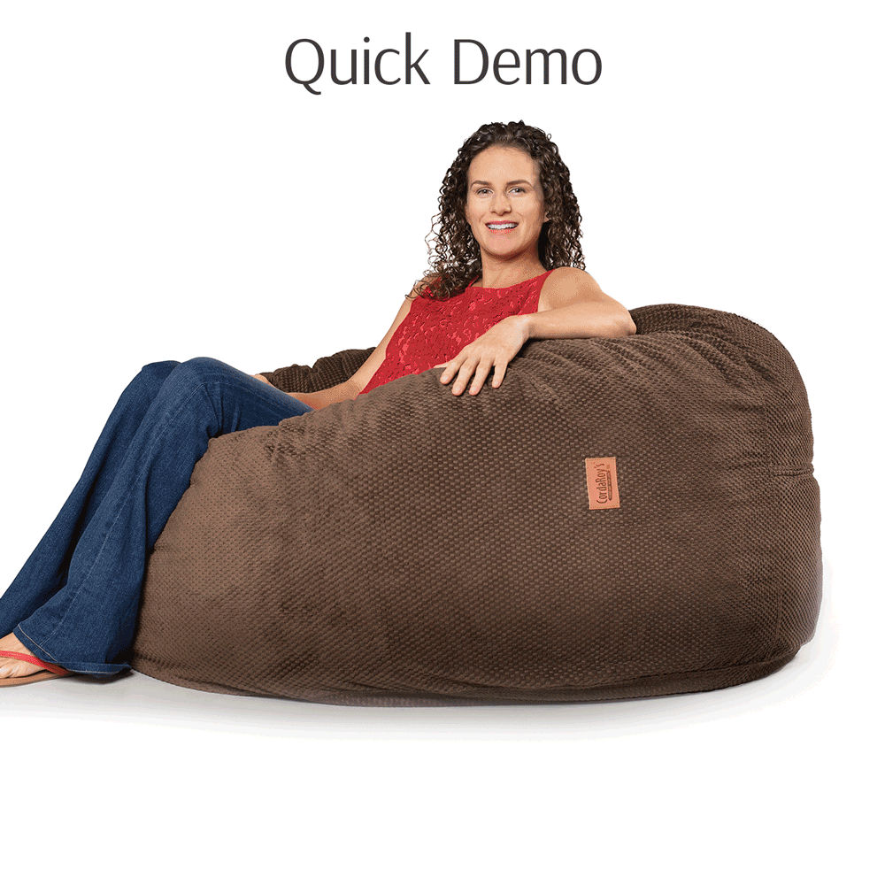 What's Inside of a Bean Bag?  CordaRoy's Convertible Bean Bags