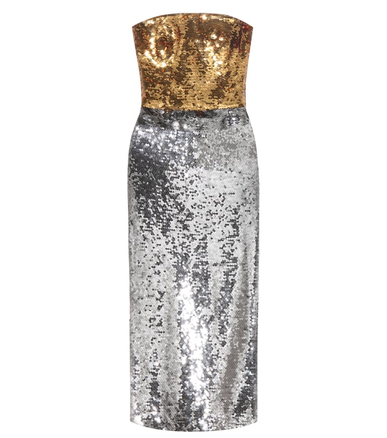 Dolce & Gabbana Strapless Sequinned Dress