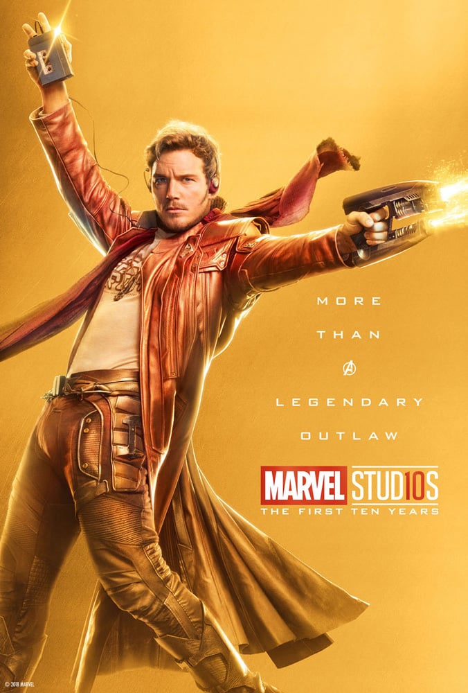 Marvel Studios Celebrating 10th Anniversary Posters