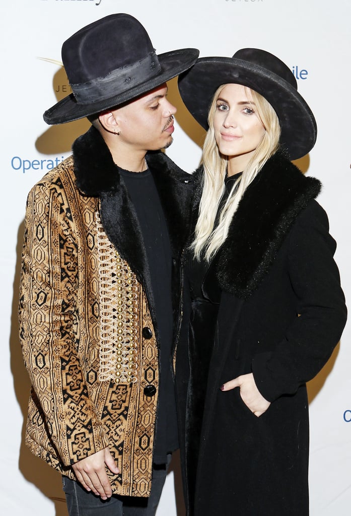 Ashlee Simpson and Evan Ross's Signature Red Carpet Pose