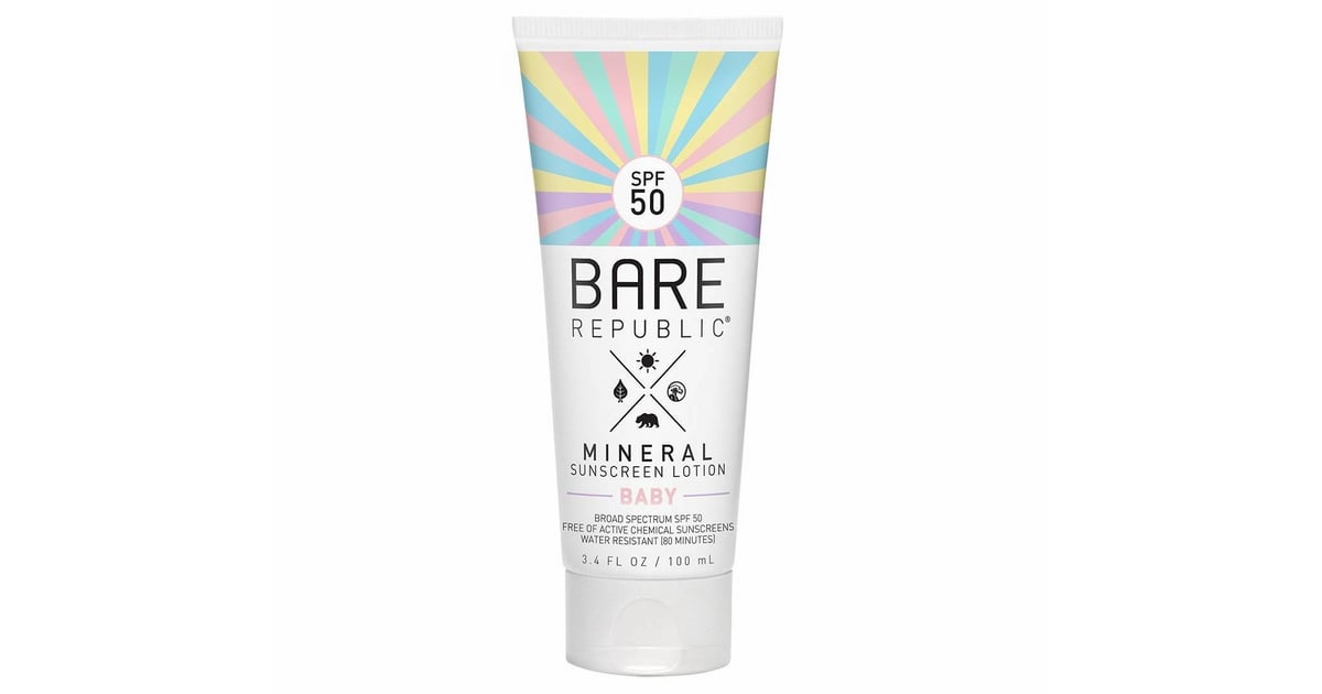 Bare Republic Baby Mineral Sunscreen Lotion, SPF 50 EWG Safest