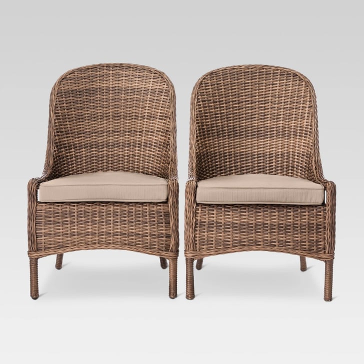 Mayhew Two-Pack All-Weather Wicker Patio Dining Chair | Best Outdoor