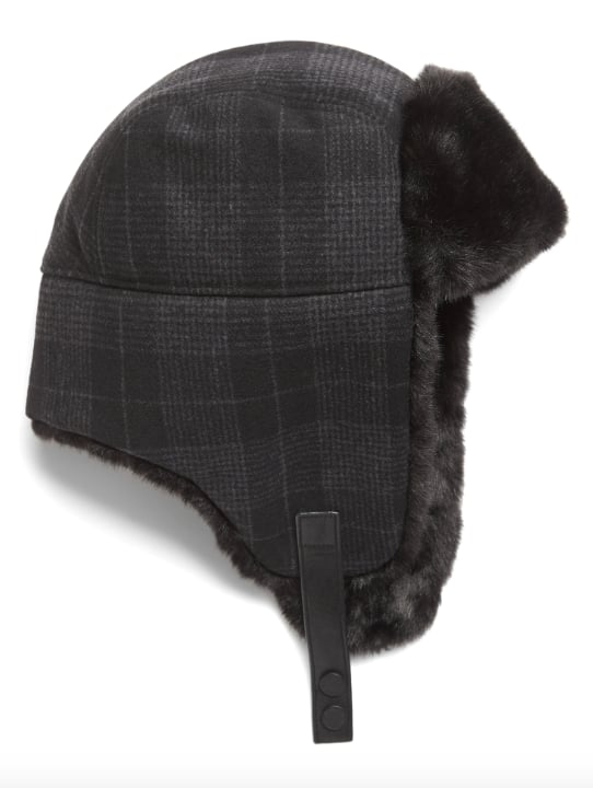 Plaid Trapper Hat