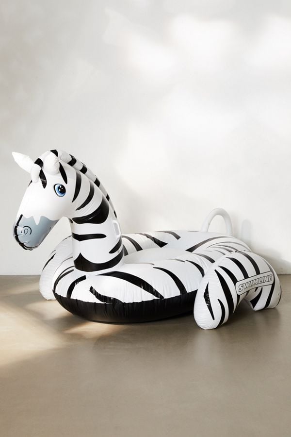 zebra pool float