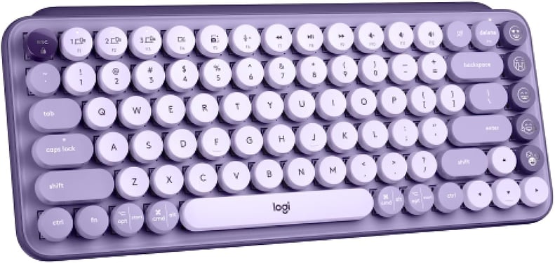 A Colorful Keyboard With Customizable Emoji Keys