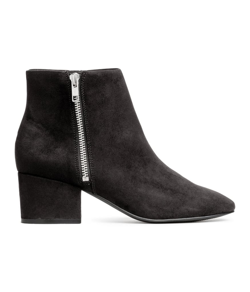 H&M Ankle Boots With Zip | Best Boots From H&M | POPSUGAR Fashion Photo 2