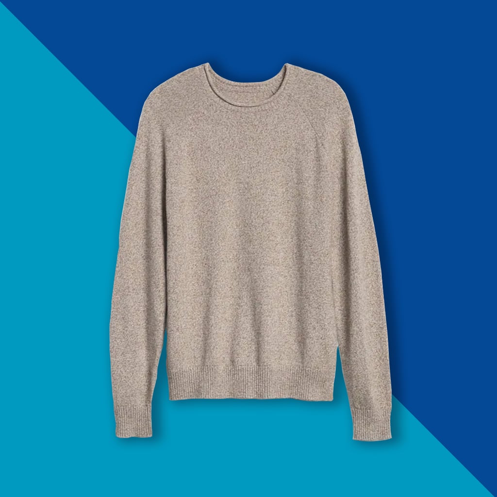 Light for layering yet warm enough for wearing solo, a neutral-hued sweater ($60) is endlessly versatile and will immediately become his go-to this season. The wool-blend knit material will also keep him extra toasty.