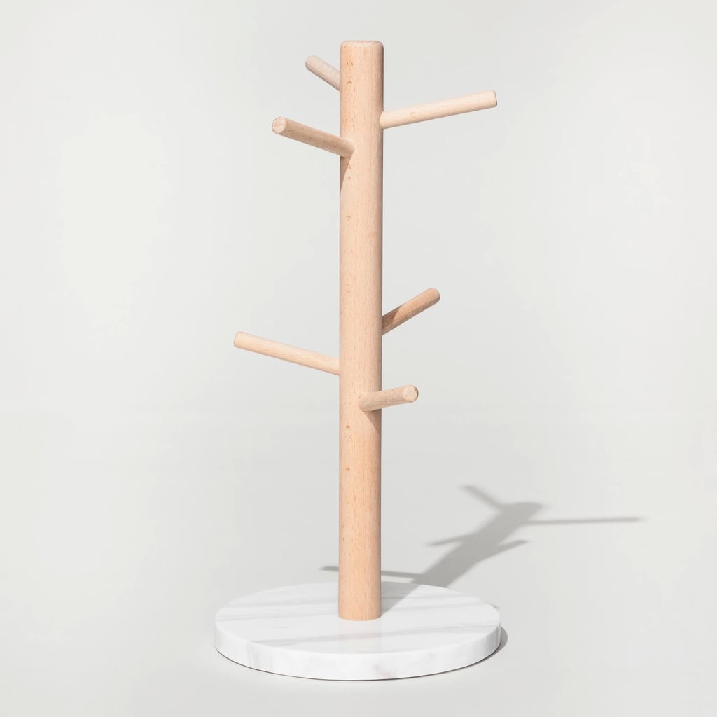 Marble Mug Rack White