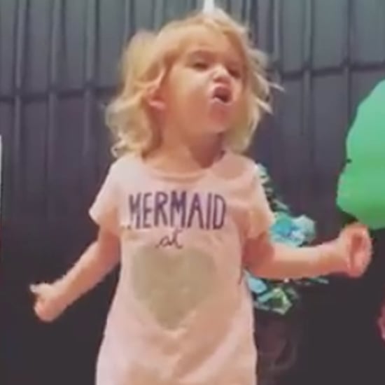Video of Little Girl Singing the Alphabet