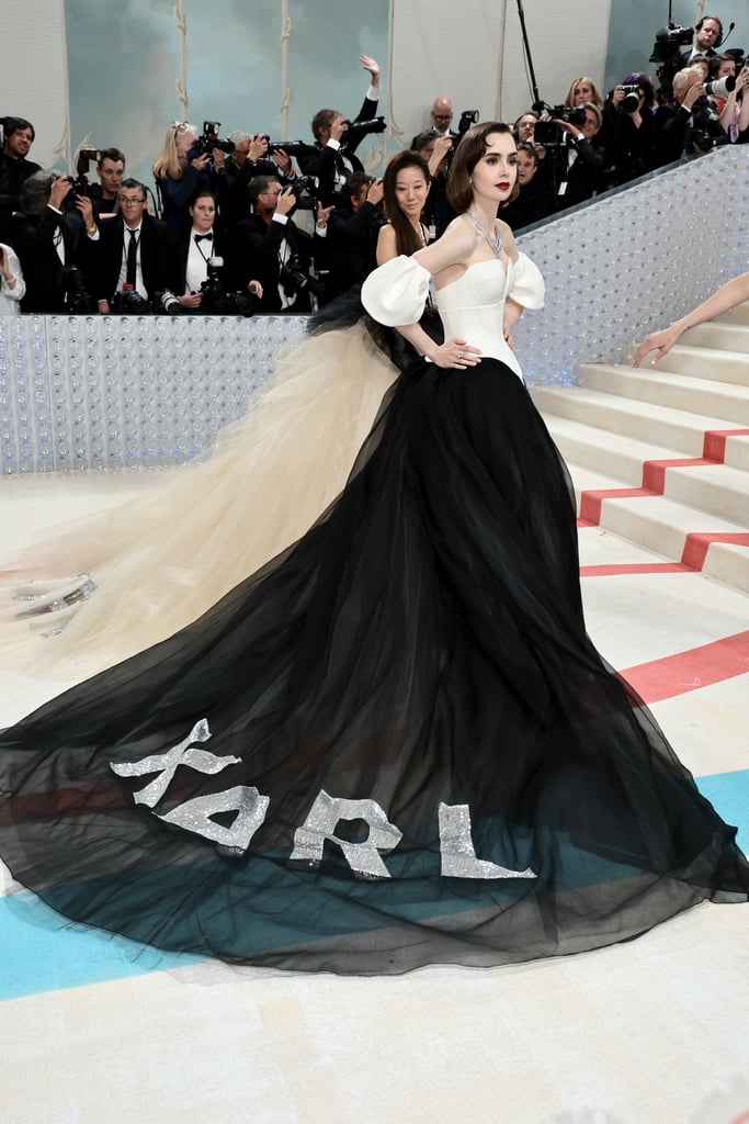 Lily Collins at the 2023 Met Gala