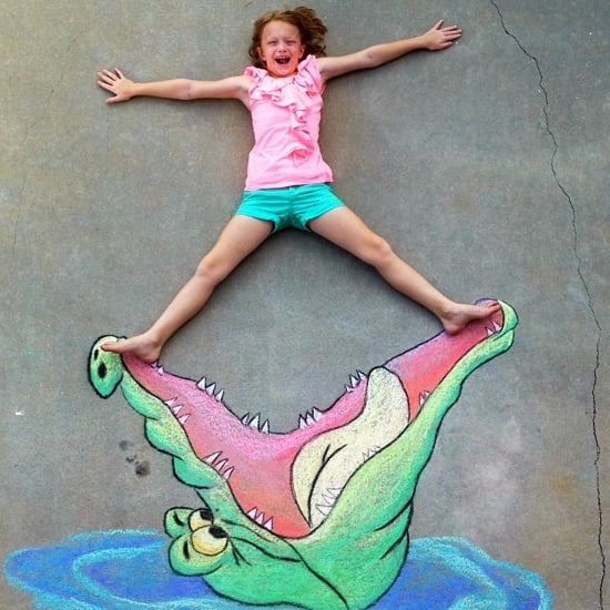 Amazing Images From Chalk Artist Dad