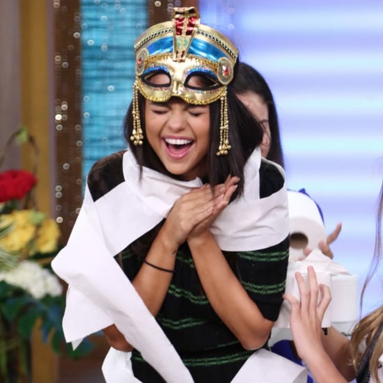Selena Gomez on the Set of Despierta America