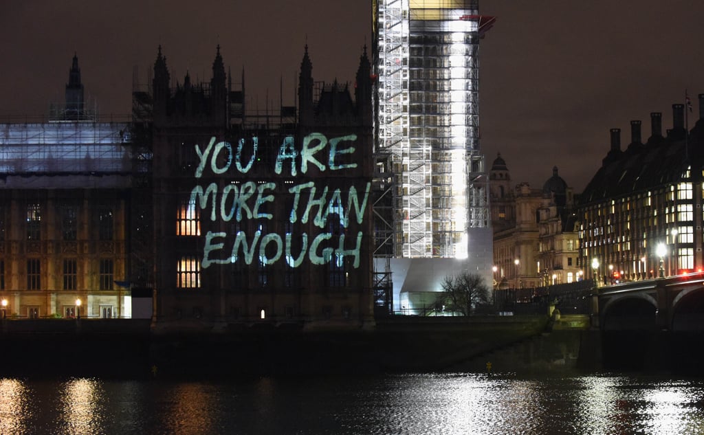 International Women's Day Projections on Parliament