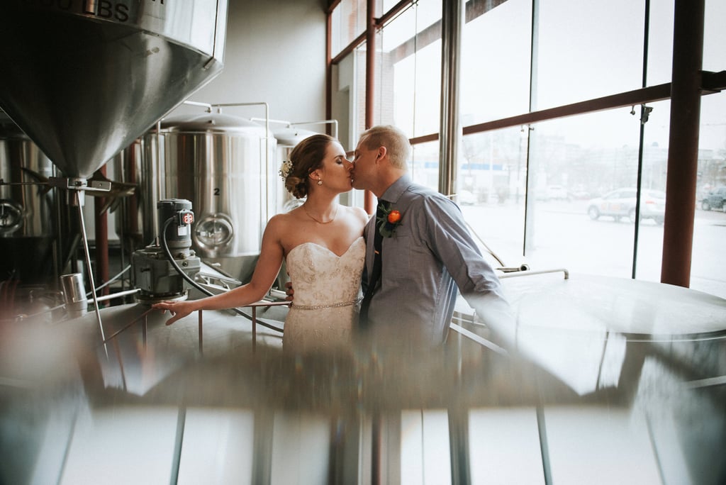 Garden and Brewery Wedding